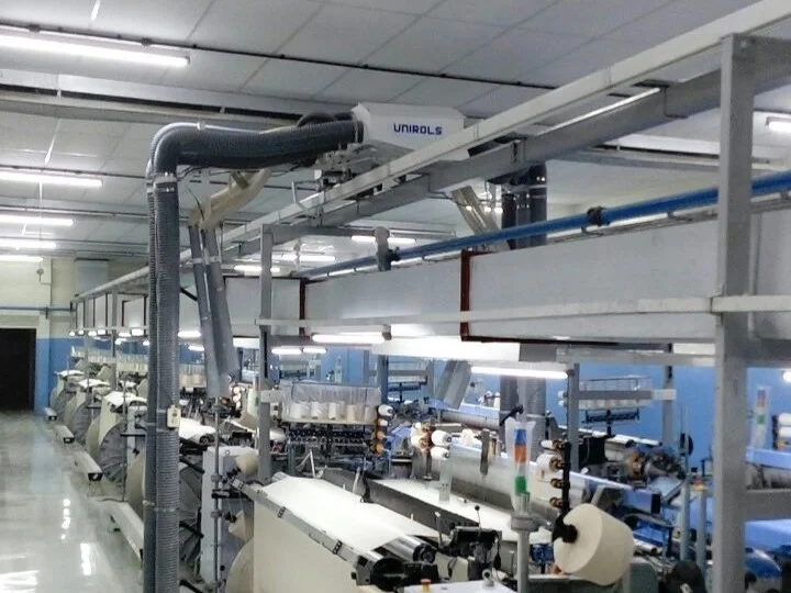 Overhead Travelling Cleaner - for weaving units - Bus Bar